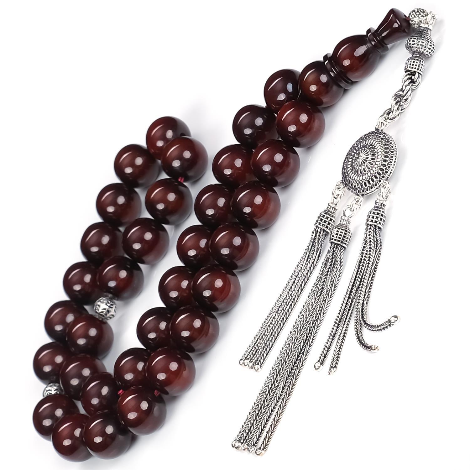 Kaplan Gözü Taşı Tesbih - Görsel 2